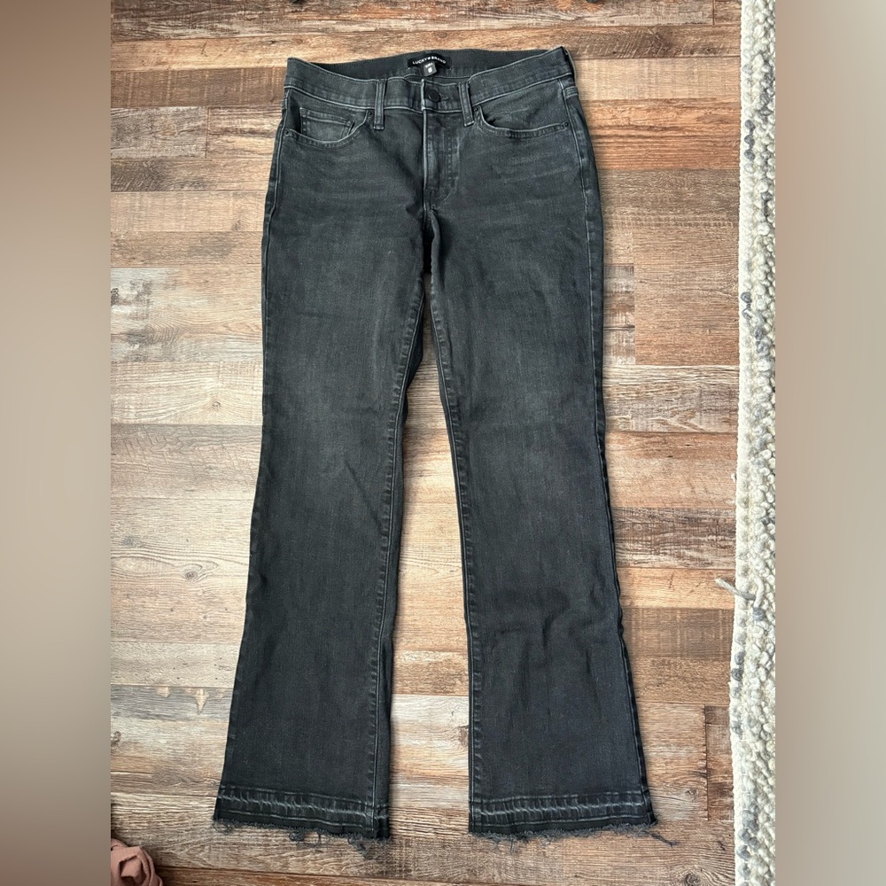 Lucky Brand Black Flare Jeans